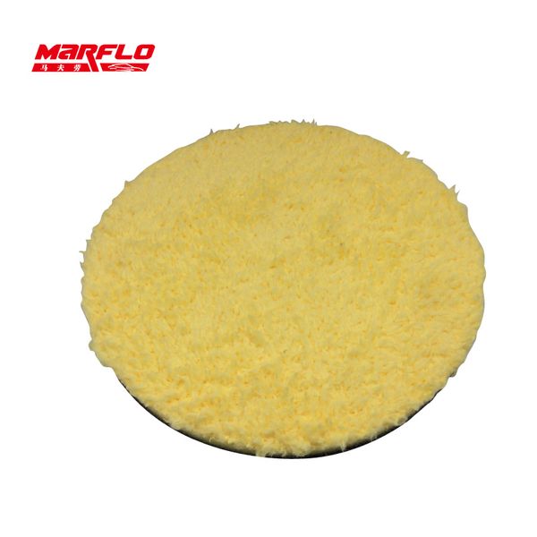 

wholesale- brilliatech remove moderate paint car care 6" microfiber buff sponge polishing pad