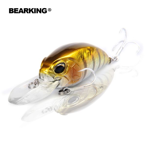 

retail model a+ fishing lure bearking new crank 65mm&16g 5color for choose dive 10-12ft,2.8-3.2m fishing tackle hard bait