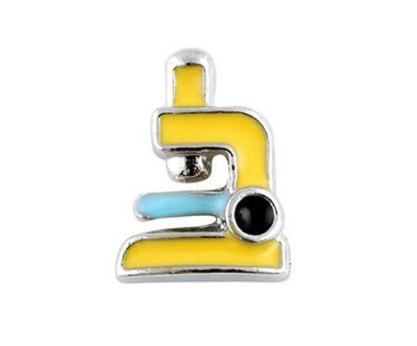 

20pcs/lot microscope alloy floating locket charms fit for diy magnetic glass living memory locket gift, Bronze;silver