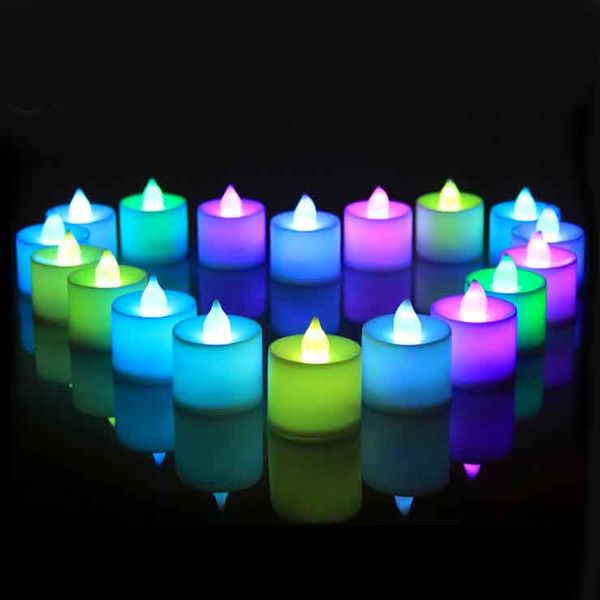 

Magic LED Smokeless Candles Eco Friendly Romantic Party Decoration Candles Reusable Wedding Favors for Sale SD952