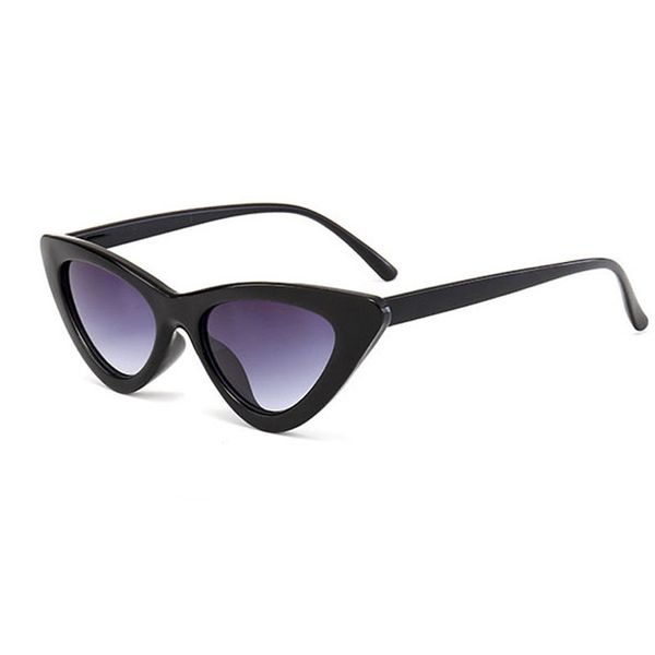 

designer sun sunglasses for women retro 2020 women cat cat eye sunglasses glasses vintage gradient eye female luxury snhno, White;black