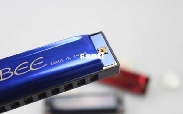 

new arrive metal 10 holes key of c kids harmonica children musical toys