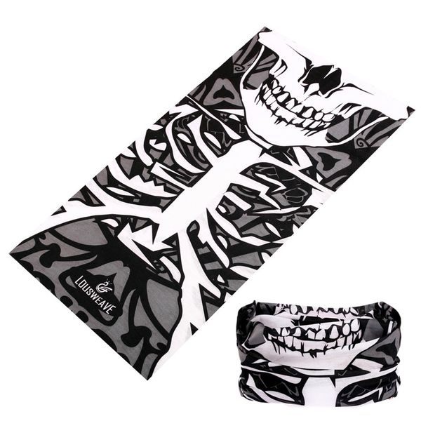 

wholesale- hip hop style motorcycle skull sports mask tubular bandanas men's hijab scarf male tube headwear kerchief pirate scarf, Blue;gray