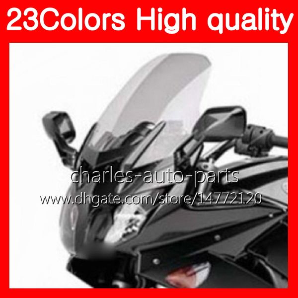 100% nuevo parabrisas de motocicleta para HONDA Pan-European ST1300 02 03 04 05 06 07 08 09 10 ST 1300 STX1300 Parabrisas ahumado transparente cromado negro