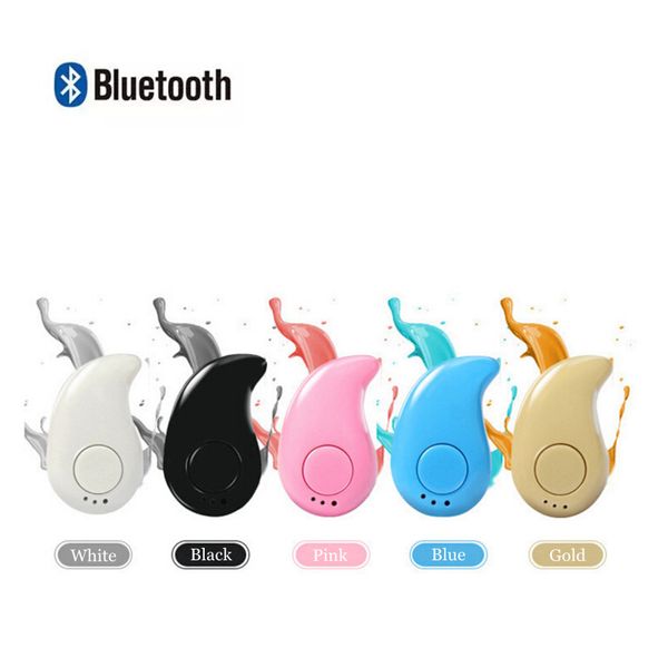 

s530 mini wireless small bluetooth earphone stereo light stealth headphone headset earbud with mic ultra-small hidden with box
