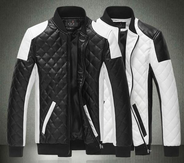 

еѬнй белй pu кожана кђѬка мђжин лопок padded еплй па дизайн Ѭомбовидне, Black