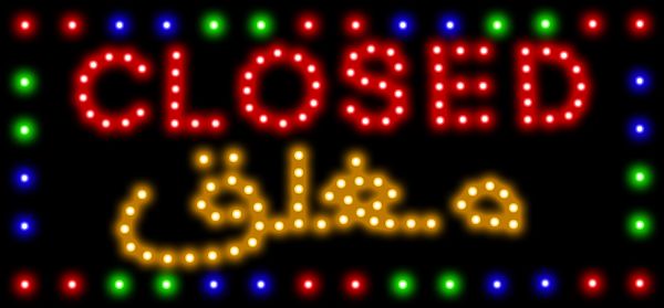 2016 animato luminoso rosso giallo LED chiuso segno negozio negozio bar luce al neon coperta spedizione gratuita