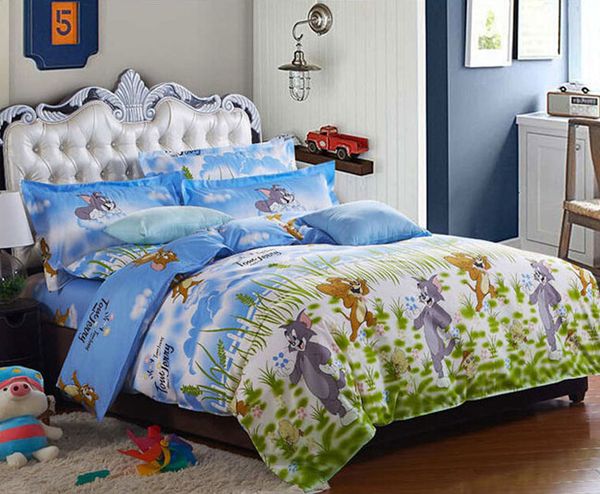 Retail Comforter Bedding Sets 100 Cotton Tom And Jerry Bedding