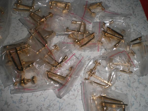 

20 pcs violin string adjuster 3/4-4/4 fine tuner violin parts