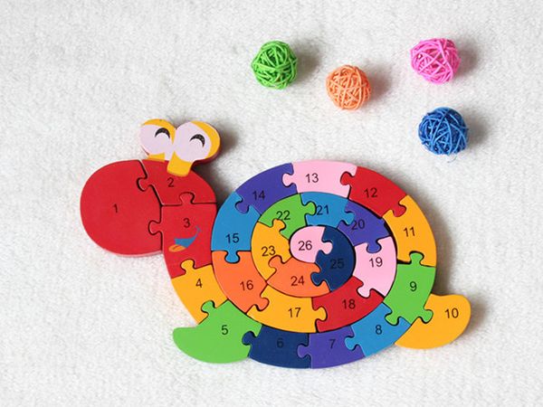 

новая деревянная игрушка животное палец головоломка детские игрушки бесплатная доставка