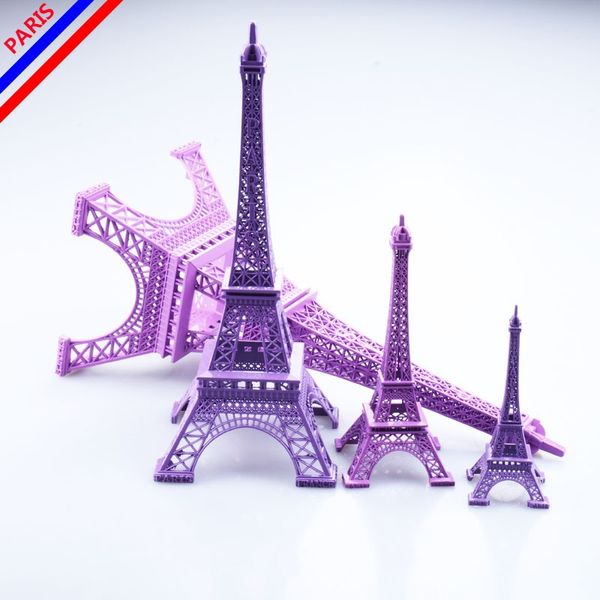 New Arrival Purple Paris Eiffel Tower Model