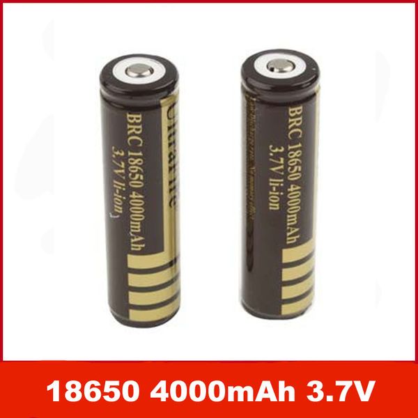 

10 шт. / лот 4000 мач новый ultrafire 18650 аккумуляторная батарея 3.7 в, отличное качество