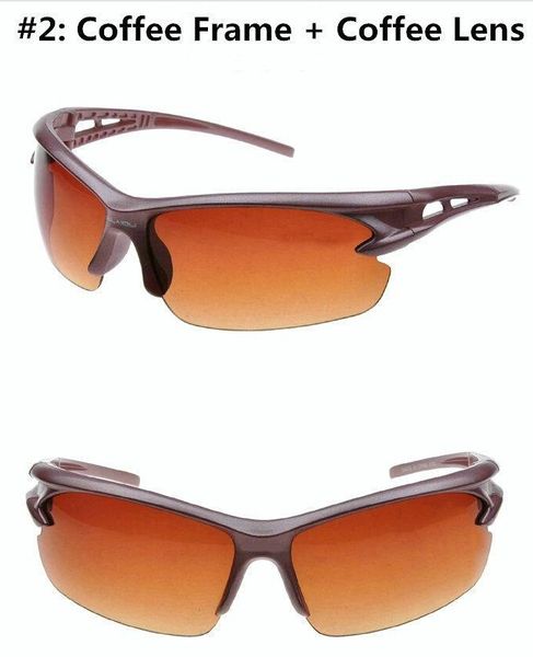 

bicycle uv running riding protective cycling bike eyewear sports sunglasses motocycle fashion goggles sports agklj, White;black