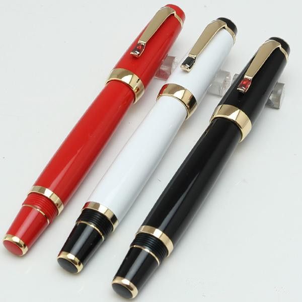

sellers office supplies brand bohemian series fountain pen resin barrel luxury roller ball pens / ballpoint pen gem smooth writing pen
