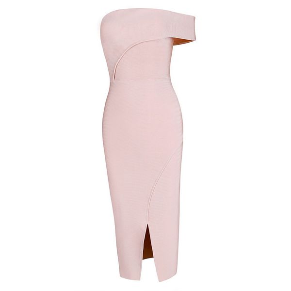 

wholesale-wholesale 2015 new women nude off shoulder elegant luxury bodycon cocktail party bandage dress, Black;gray