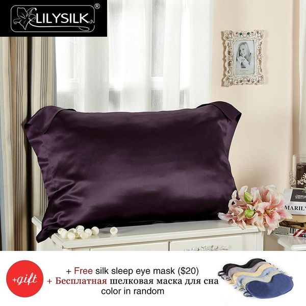 

wholesale- pillow case lilysilk 100% silk pillowcase for hair oxford 25 momme100% pure mulberry silk ing