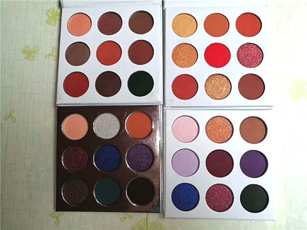 

In tock 9 color eye hadow bronze and burgundy palette preorder co metic 9 color purple palette and pre ed powder dhl hipping