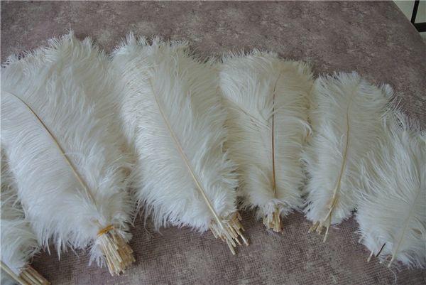 

wholesale 100pcs white ostrich feather plume for wedding centerpiece wedding decor party event decor supply feative decor