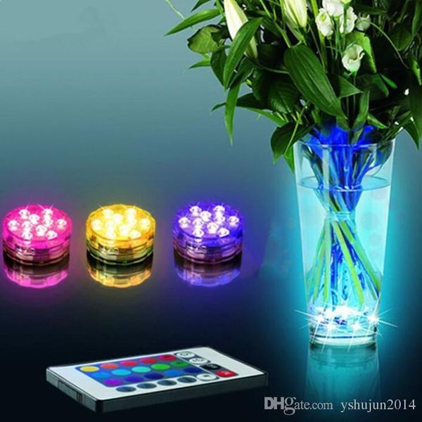 Rgb Multi Colors Remote Control Many Submersible Led Light Rgb Multi Colors Remote Control Many Submersible Led Light Vases Base For