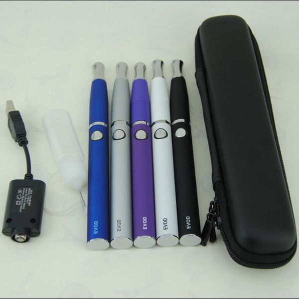 

ecigarette kits starter ego e cigs 650 herb 1100 clearomizer wax battery ego-d vaporizer mah dry zipper dual coil case evod 900 kit nlwvm