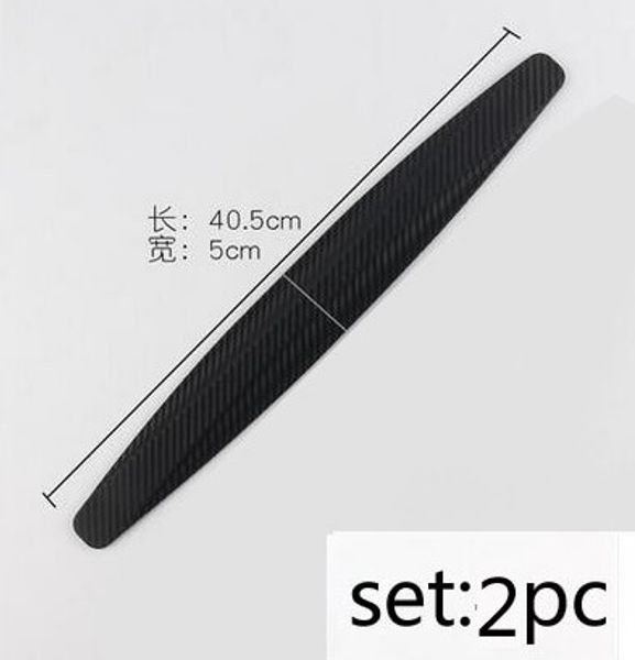 

2pcs/set car anti-collision strip bumper protector car crash bar anti-rub bar retail bumper crash styling mouldings