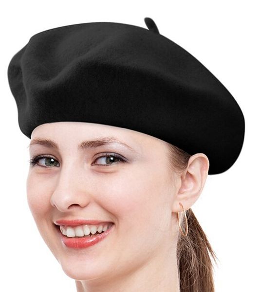 

New arrive pring autumn woman wool beret hat prince hat cap moq 50pc dhl hipping