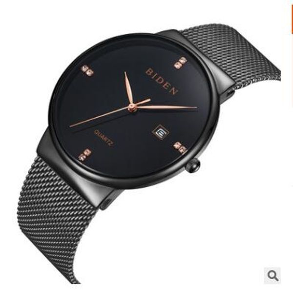 Men Watches Top Brand Luxury Waterproof Ultra Thin Date Black Clock Male Steel Strap Casual Quartz Watch Men Sports Wrist Watch Wrist Watches Online Wrist Watches Online Shopping From Newests 28 5 Dhgate Com