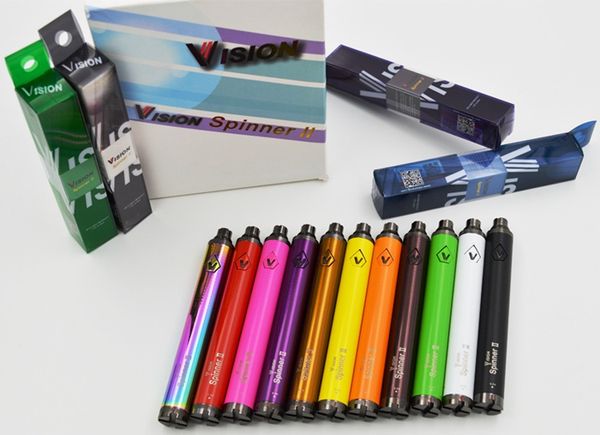 

vision 2 variable battery ego ii spinner voltage cigarettes spinner vision 1650mah ce5 twist for ce4 electronic atomizer protank h2 vap jwor