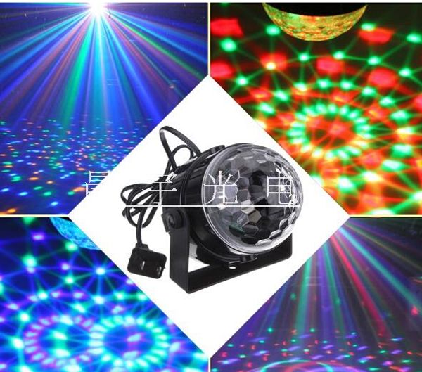 9 voci led sfera magica di cristallo illuminazione scenica luci colorate luci bar ktv flash luce laser luce laser AC110-240V