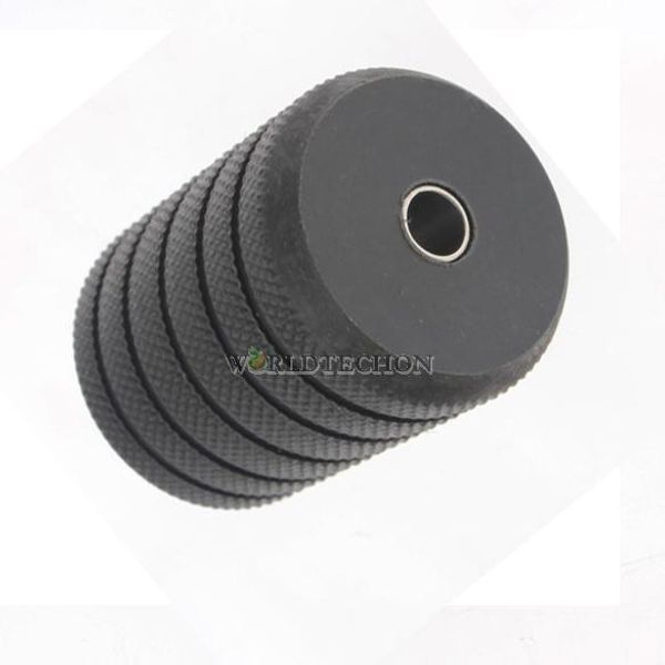 

wholesale-w7tn black handle grip with knurling for tattoo equipment machine hard plastic
