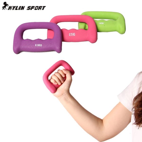 

wholesale- 3 colours 2 pcs/pair 0.5kg*2 women's dumbbell small dumbbell child dip dumbbell aerobics set wholesale retail available