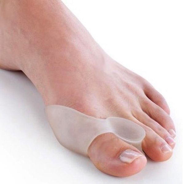 

1pair hallux valgus broadhurst pad remedical bone thumb silica gel daily use silicone foot care sets toe bunion