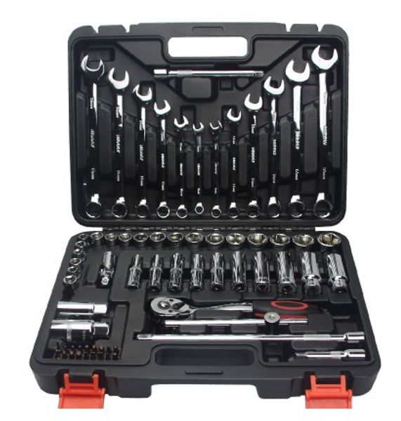 

worth to buy 69 pc spanner socket set car repair tool ratchet wrench set hand tools combination household tool kit t01003