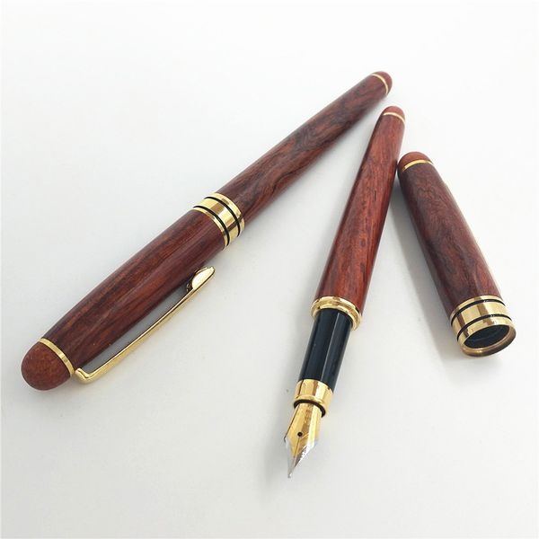 

rosewood fountain pen unique design roller pen sign pen students office gift