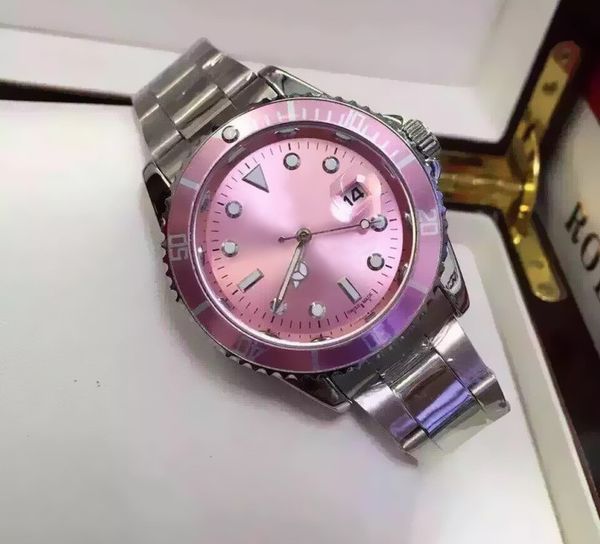 

Relogio new fa hion tyle women man watch lady ilver diamond wri twatch teel bracelet chain luxury lover watch folding lock