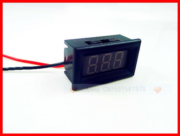 

wholesale-5pcs/lot mini dc 30v 0.36" red led digital volt voltage panel meter