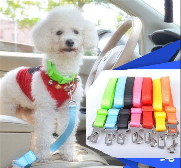

20pcs dog leashes leads adjustable car vehicle safety seatbelt seat belt harness lead for cat dog pet 17110202