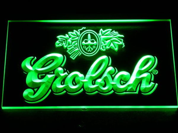 

007 Grolsch LED Неоновая Вывеска Бар Пивной Декор Бесплатная Доставка Dropshipping Оптовая 7 ц