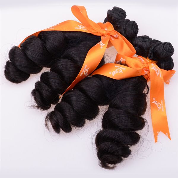 Kambodschanische Jungfrau-Haarverlängerungen der Güteklasse 7A, Aunty Funmi Romance Curl, Echthaar, 4 Stück, Lot Irina Hair Products