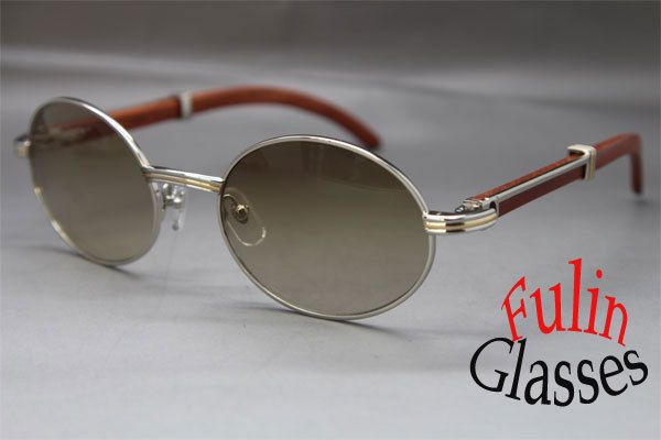 

wholesale-vintage sun glasses 7550178 wood sunglasses size: 55-22-135 mm, Silver