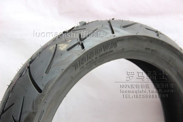 

wholesale-130 / 70-12-inch wheels tire innova motocross scooter tubeless road tire, Silver