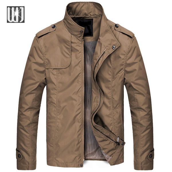 

fall-2016 brand man autumn jacket sportswear college mens jackets and coats men windcheater winter clothes fashion clothing, Black;brown