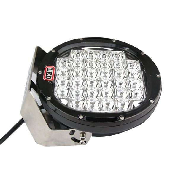 

9'' 185w cree led work light 12v 24v flood spot 37x5w round led driving lights 4x4 truck 4wd suv jeep atv off road fog lamp