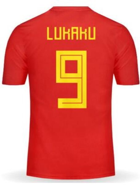 

Customized 18-19 9 Lukaku Home Thai Quality Soccer Jersey,Fashion mens 10 Hazard 7 De Bruyne 99 Batshuayi 8 Fellaini 11 Carrasco Soccer Wear