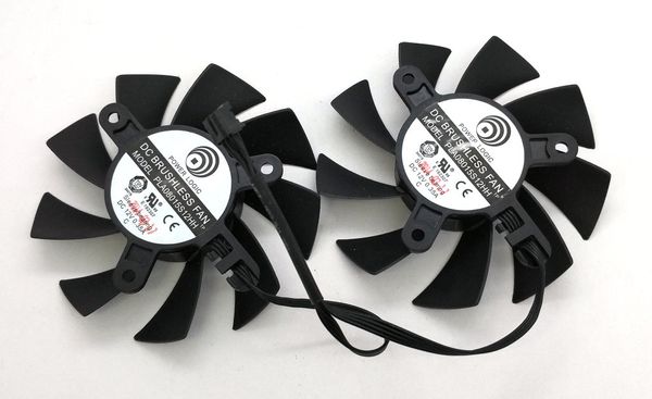 Novo Original para Power Logic PLA08015S12HH 12V 0.35A para EVGA GTX660Ti placa gráfica ventilador de refrigeração