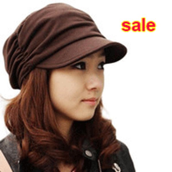 

wholesale-delicate fashion bouffancy army cap flat -hat student hat vintage navy selling, Blue;gray