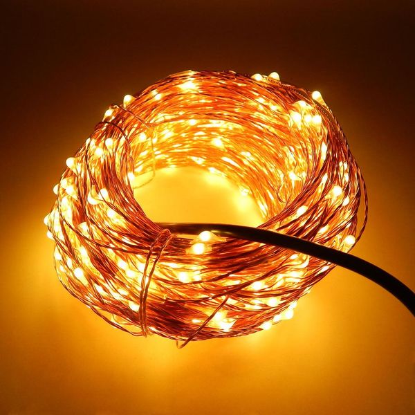 30m 300 Led Outdoor Fairy Lights Warm White Copper Wire 30m 300 Led Outdoor Fairy Lights Warm White Copper Wire String Starry Light