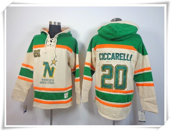 

hoodies jerseys ice hockey men stars #20 ciccarelli 9 modano camo stitching jerseys sports jersey mix order, Black;red