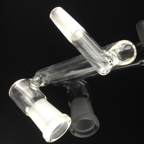 Cachimbo de água Adaptador de vidro suspenso 10mm macho para 14,5mm junta femal Acessórios de tabaco para cachimbo de água