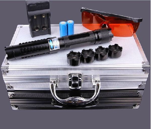 

new most powerful military 500000m 450nm high power blue laser pointer light flashlight wicked lazer torch hunting camping signal lamp